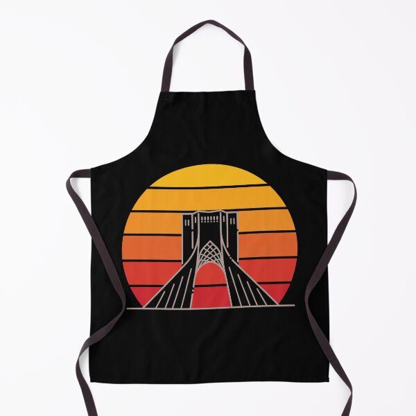 Item preview, Azadi Tower Retro Sunset designed and sold by ArtEntwined.