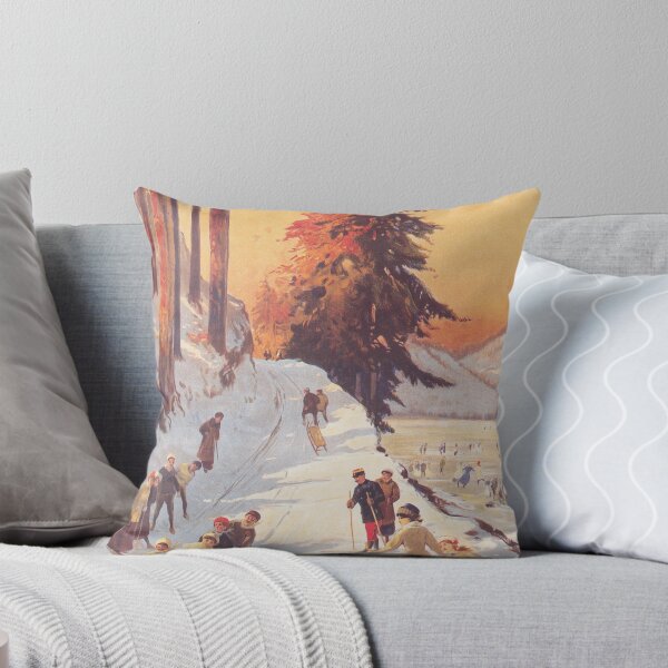 Item preview, Les Vosges, France Vintage Ski Poster designed and sold by vintagevivian.