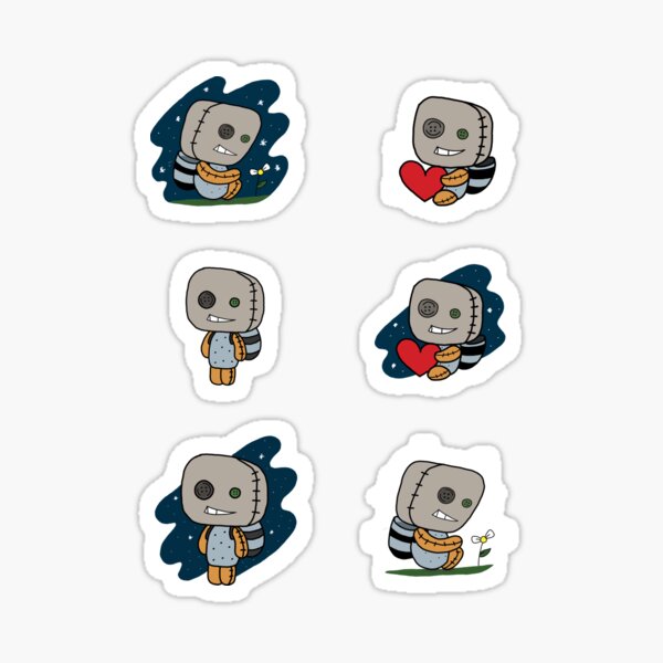 Artikel-Vorschau von Sticker Set Es ist in Ordnung, nicht in Ordnung zu sein - Mang-Tae, designt und verkauft von DoodlesofThei.