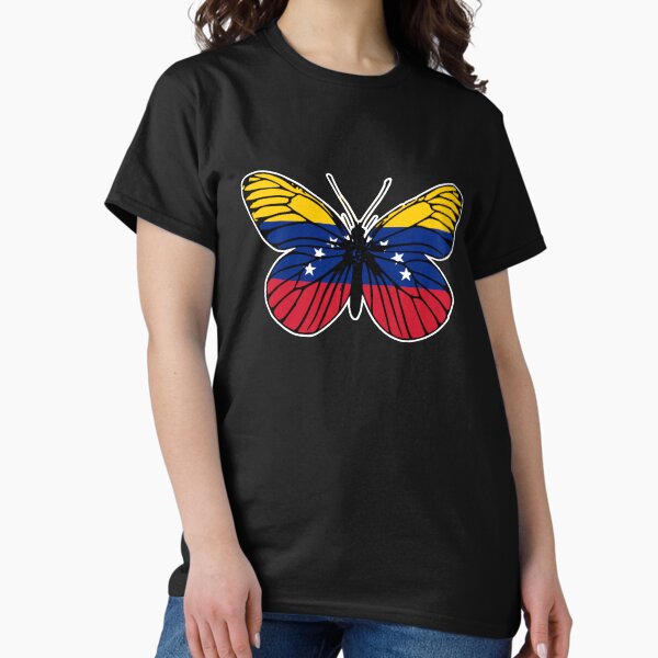 Aperçu de l'œuvre Venezuela butterfly, Venezuela gift, Venezuela womens, Venezuela mens, funny Venezuela gifts, Venezuela roots, Venezuela flag, Venezuela proud, Venezuela pride créée et vendue par Birthday  Gifts.