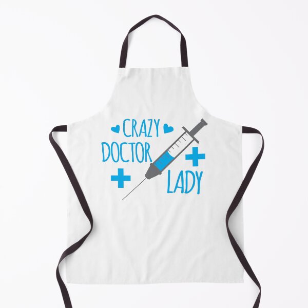 Item preview, Crazy Doctor Lady with hypodermic needle and cross designed and sold by jazzydevil.