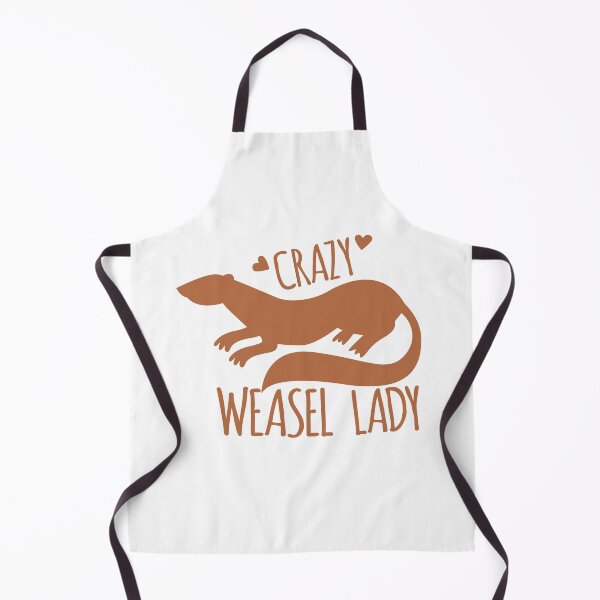 Item preview, Crazy Weasel Lady designed and sold by jazzydevil.