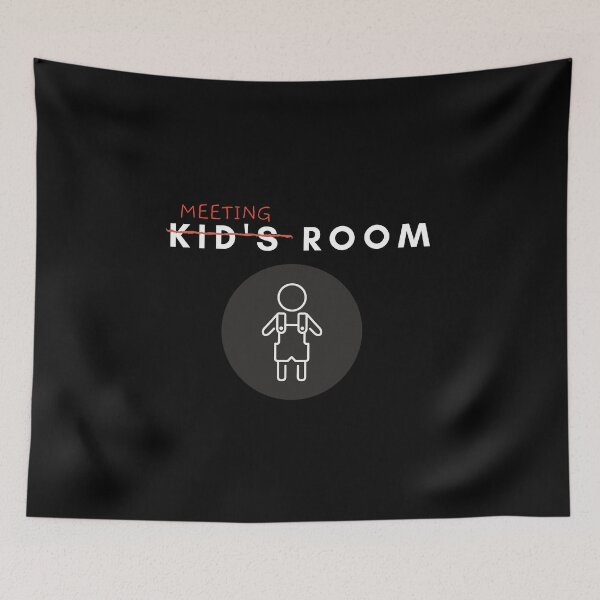 Item preview, Kids Room? No. Meeting Room designed and sold by sillyaprons.