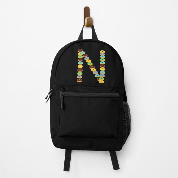 Item preview, COLORFUL DONUT ALPHABET CAPITAL LETTER N designed and sold by LiveAndGlow.