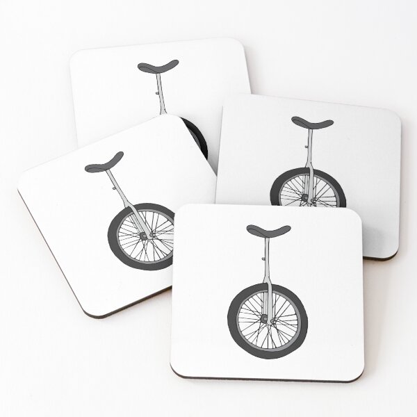 Item preview, Unicycle illustration designed and sold by murialbezanson.