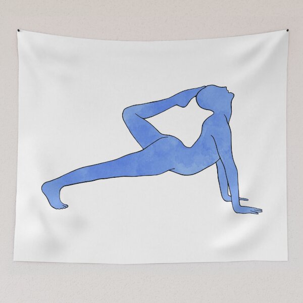 Item preview, Watercolor Yoga Pose designed and sold by murialbezanson.