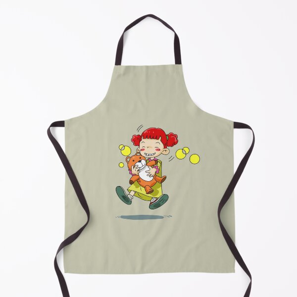 Item preview, Giggling girl cartoon designed and sold by Purple monkey.