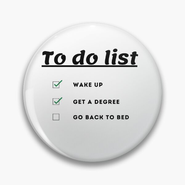 Item preview, To do list designed and sold by Limitless-Tees.