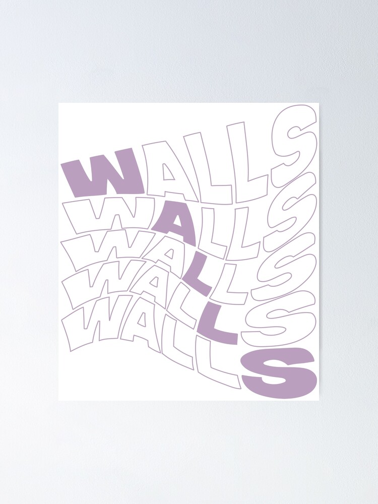 walls louis tomlinson pink Poster by Carmens-World