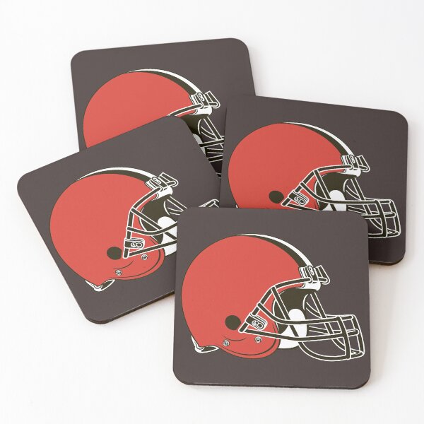 CLEVELAND BROWNS Coasters with online Stand!!!