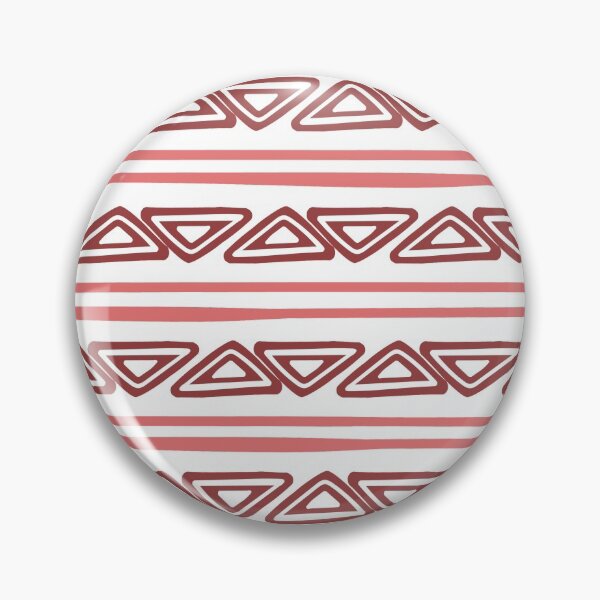 Item preview,  pink strips with red triangle designed and sold by R-728.