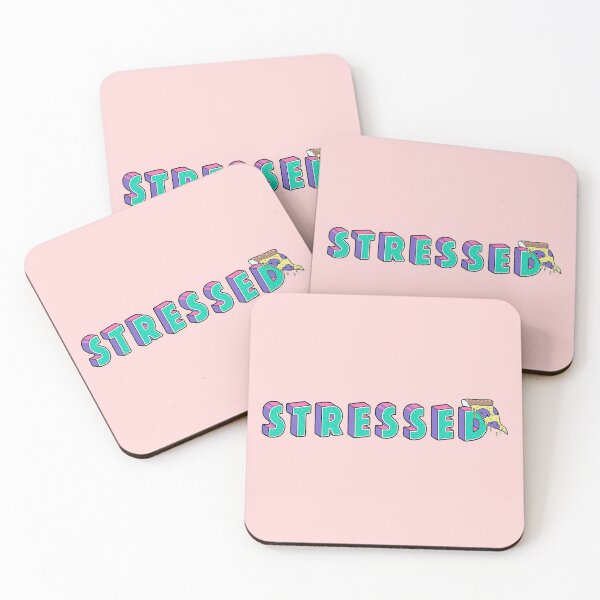Item preview, 'Stressed' in 80s Retro designed and sold by noveltiko.