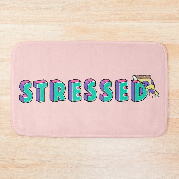 Item preview, 'Stressed' in 80s Retro designed and sold by noveltiko.