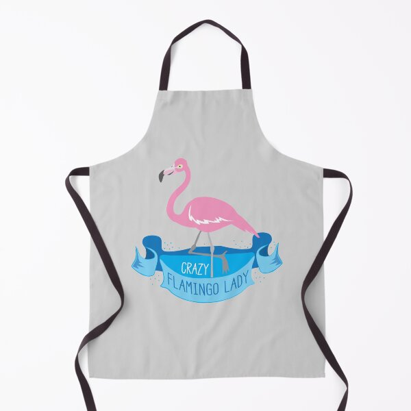 Item preview, Crazy flamingo lady banner designed and sold by jazzydevil.