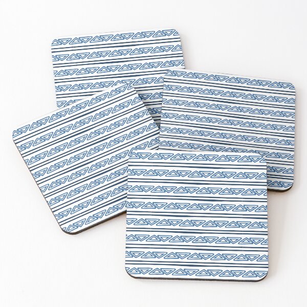 Item preview, dark blue strips with blue triangle designed and sold by R-728.