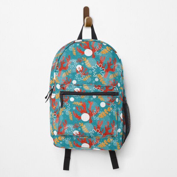 Item preview, Turquoise Coral Pattern designed and sold by PeachyMintPrints.