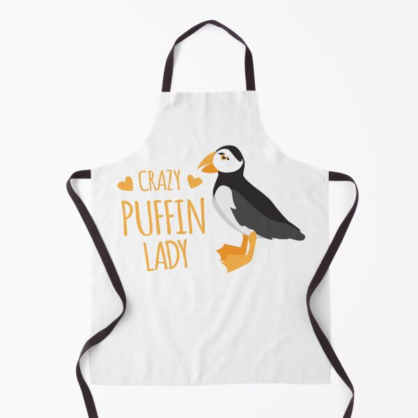 Item preview, Crazy puffin lady designed and sold by jazzydevil.
