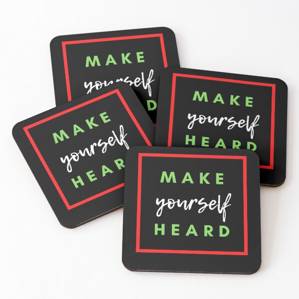 Item preview, Make Yourself Heard designed and sold by basitcv.