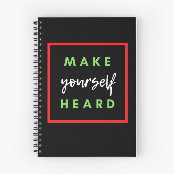 Item preview, Make Yourself Heard designed and sold by basitcv.
