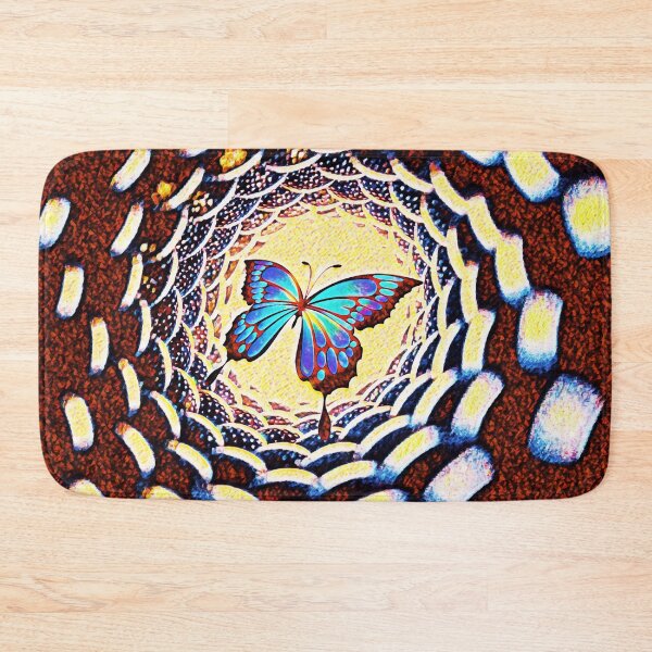 Item preview, Butterfly flying into a portal designed and sold by helenkaiy.