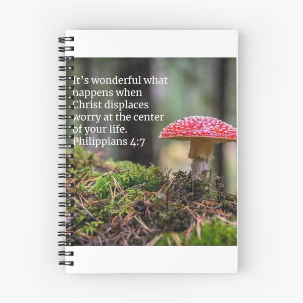 Item preview, Christ Displaces Fear and Worry designed and sold by Biblecafe.