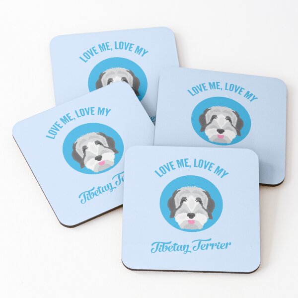Item preview, Love Me, Love My Tibetan Terrier  designed and sold by threeblackdots.