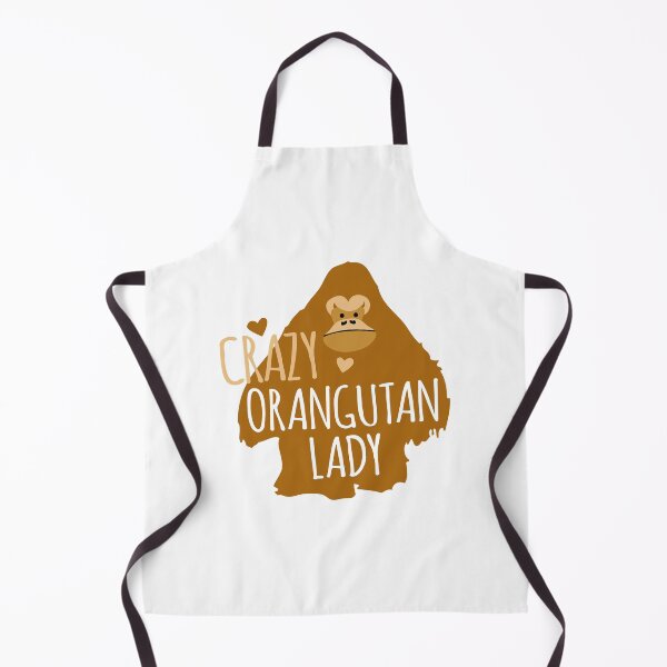 Item preview, Crazy orangutan lady designed and sold by jazzydevil.