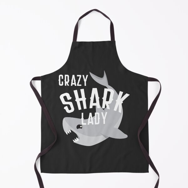 Item preview, Crazy Shark Lady BITEY designed and sold by jazzydevil.