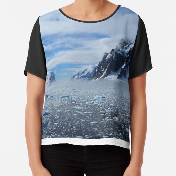 Protect Antarctica Chiffon Top