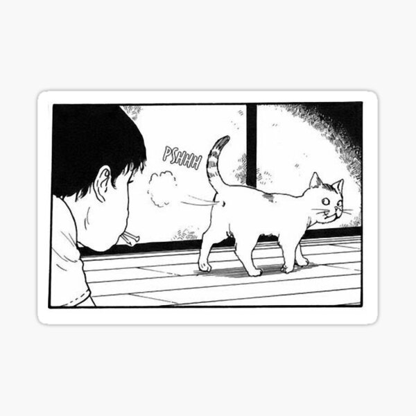 Junji ito Sticker