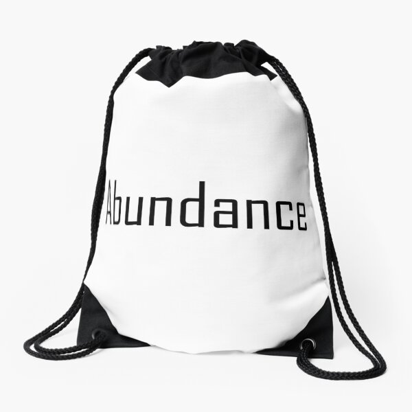 Law of Attraction - Abundance Drawstring Bag