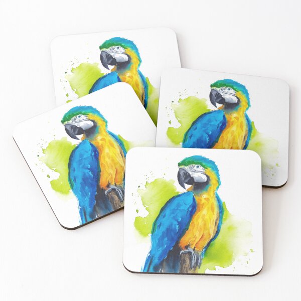 Item preview, Dazzling macaw designed and sold by noana-art.