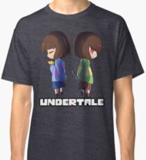 Undertale - chara and frisk Classic T-Shirt