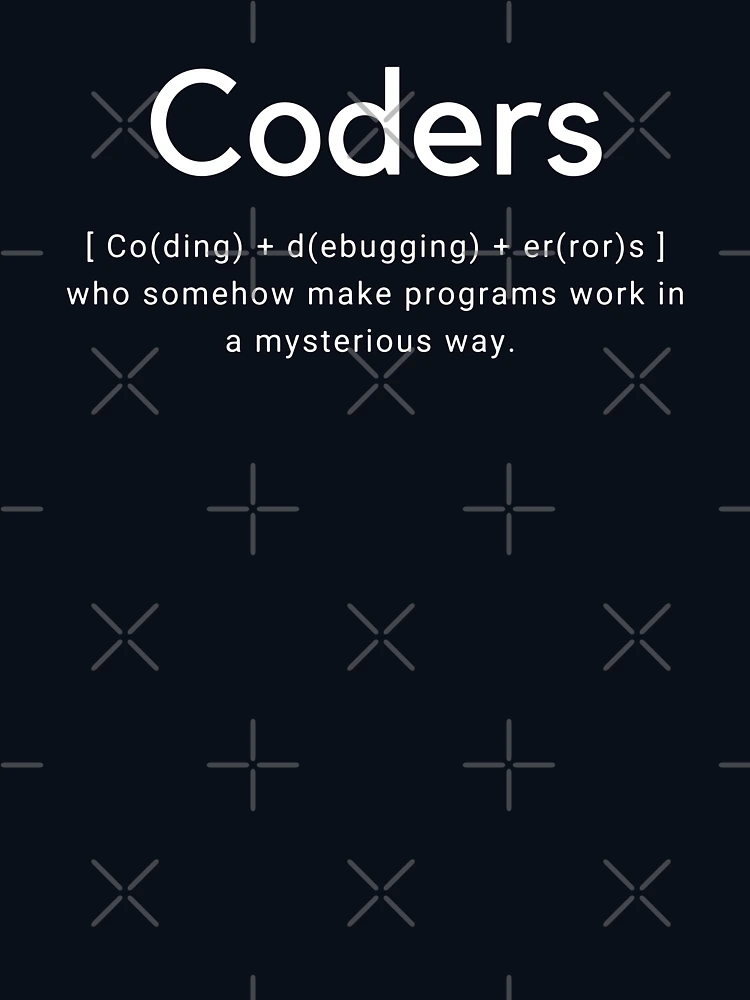 Thumbnail 6 of 6, Pullover Hoodie, Coders = Coding + Debugging + Errors, Programmer, Developer, Engineer Gift designed and sold by codingpotato.