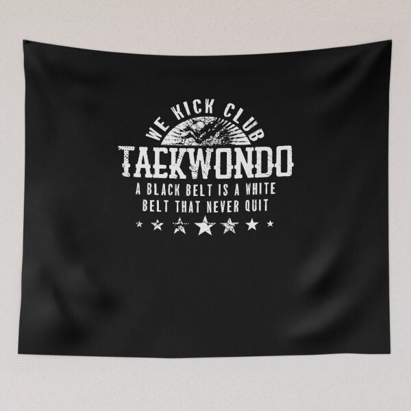 Item preview, Taekwondo We Kick Club A Black Belt Taekwondo designed and sold by shirti.