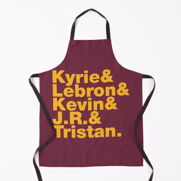 Item preview, 2015-2016 Cleveland Basketball Starting Five Gold Over Brown Design designed and sold by johnta17.