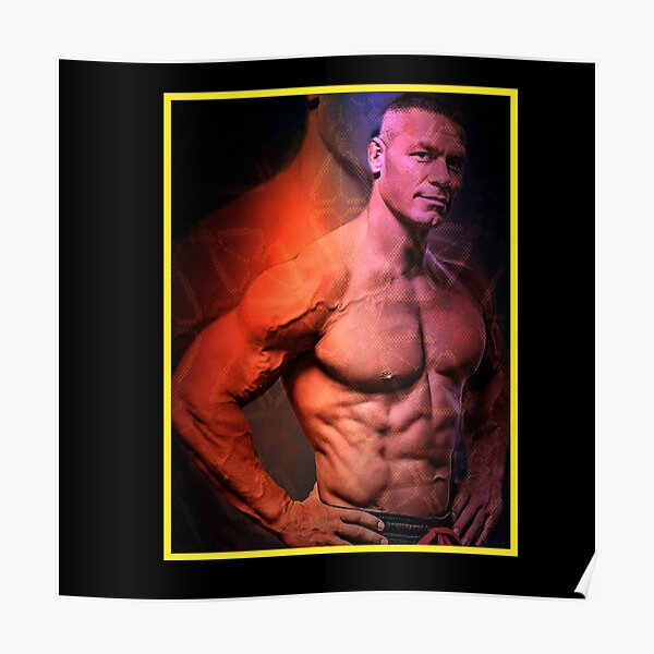 John Cena Posters Redbubble - tna aj styles mini poster roblox
