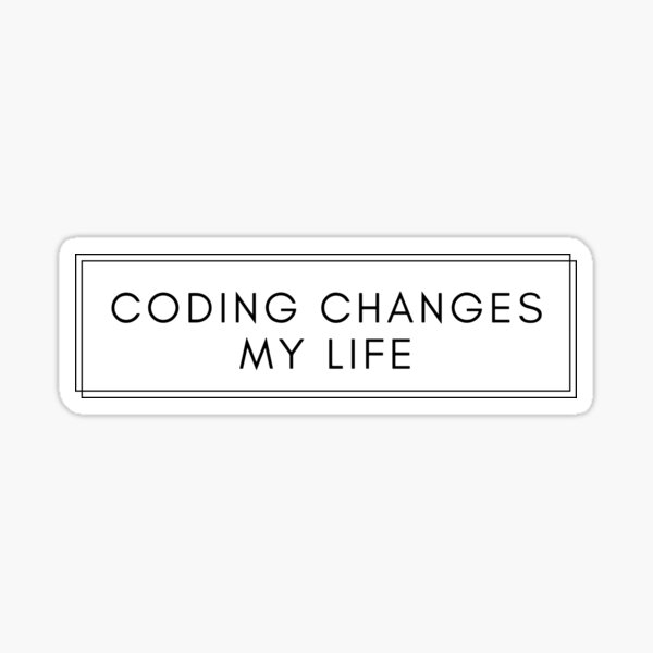 Item preview, Coding Changes My Life - Programmer, Developer, Engineer Gift designed and sold by codingpotato.