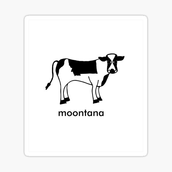 Vista previa del artículo con la obra «moontana», diseñado y vendido por mooyorktees.