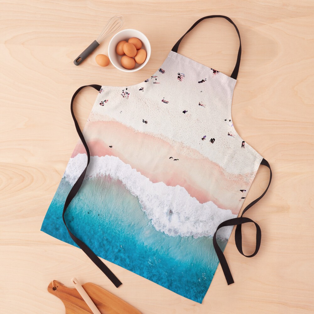 Aerial Sandy Beach Apron