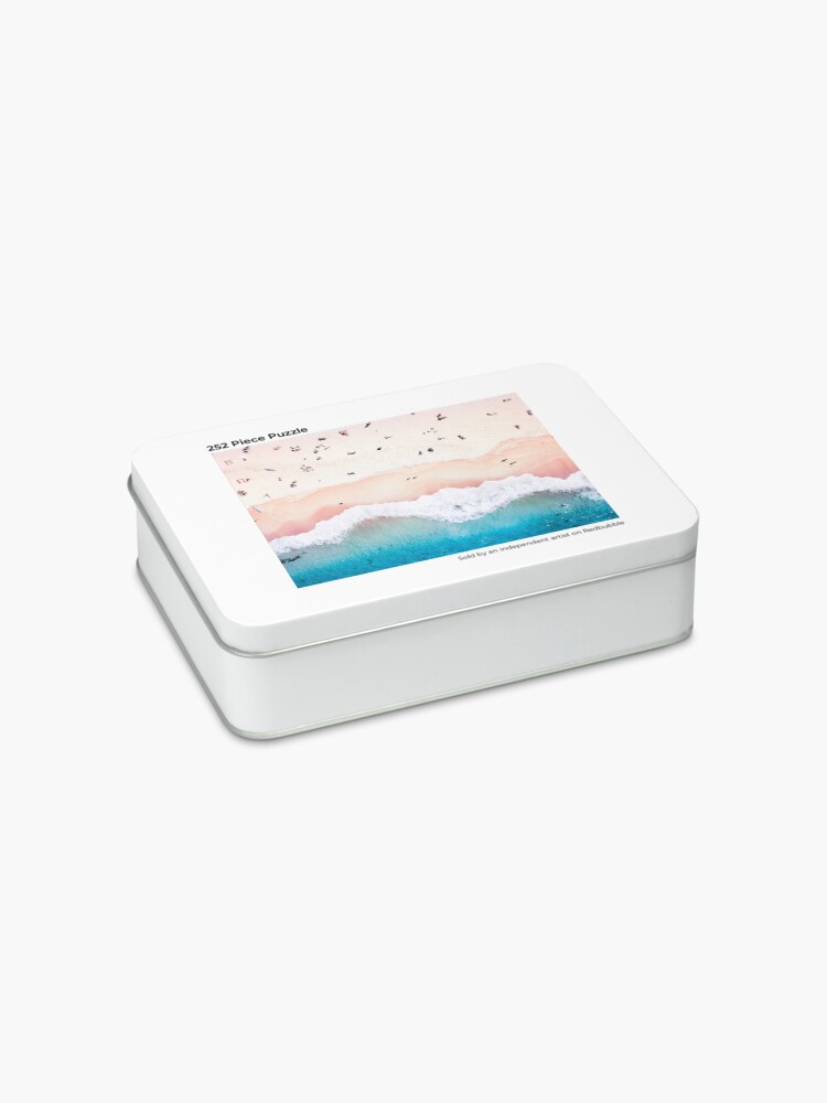 Alternate view of Aerial Sandy Beach Jigsaw Puzzle
