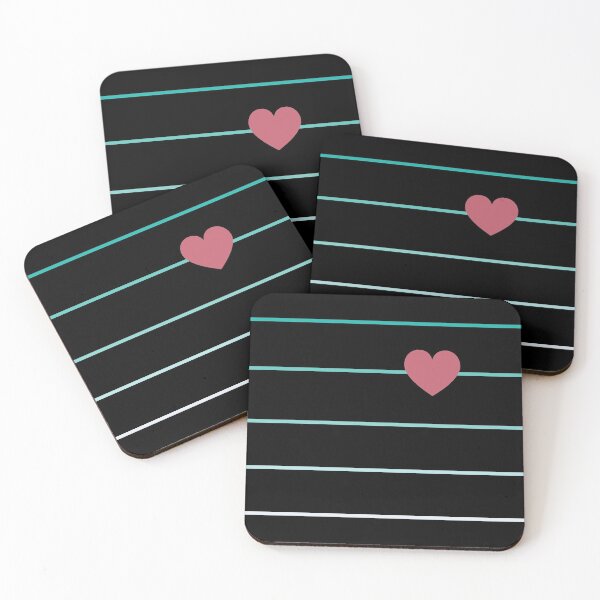 Item preview, Love line pattern in blue gradients designed and sold by yselle.