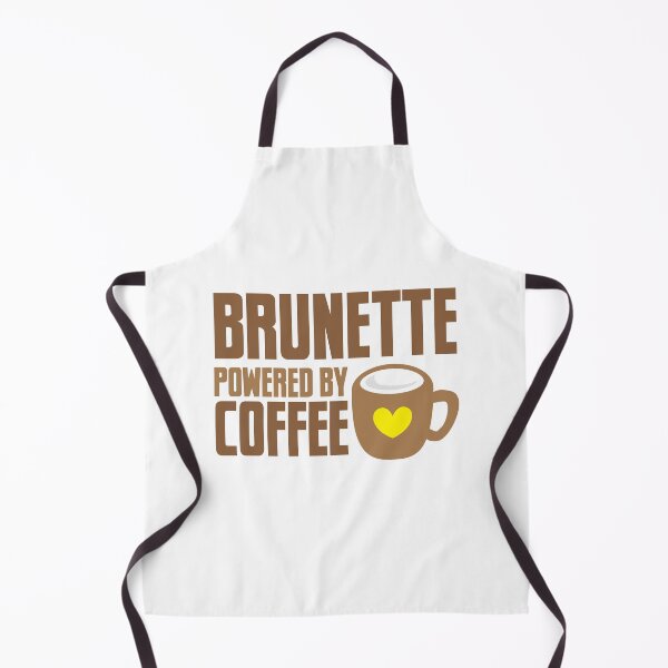 Item preview, Brunette powered by coffee designed and sold by jazzydevil.