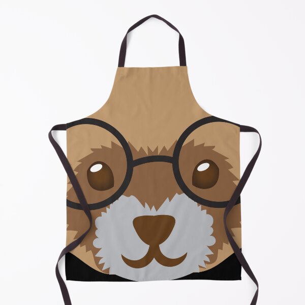 Item preview, Nerdy little ferret with cute glasses designed and sold by jazzydevil.