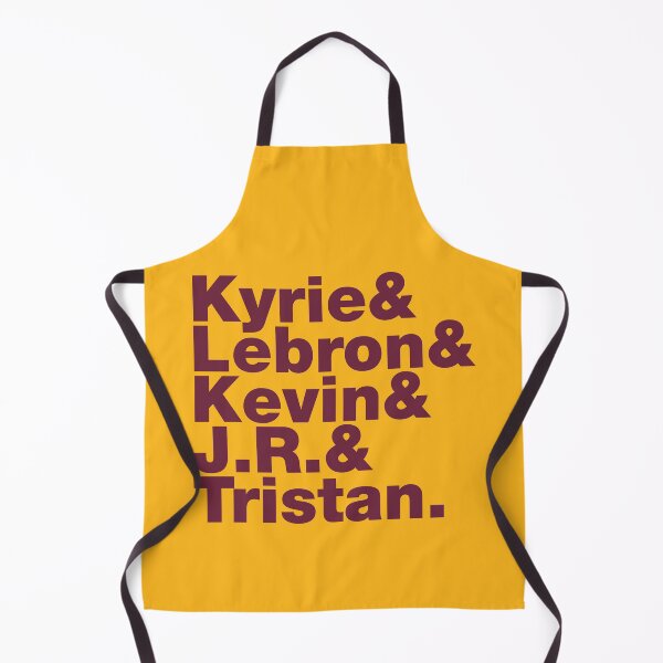 Item preview, 2015-2016 Cleveland Basketball Starting Five Brown Over Gold Design designed and sold by johnta17.