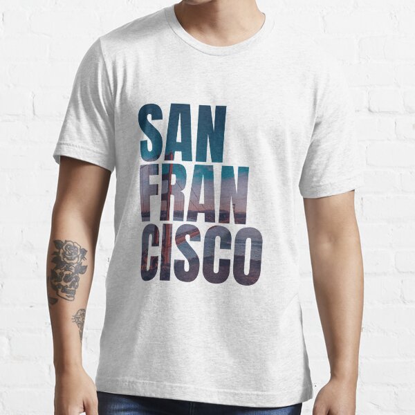 San Francisco Golden Gate Bridge USA California Essential T-Shirt