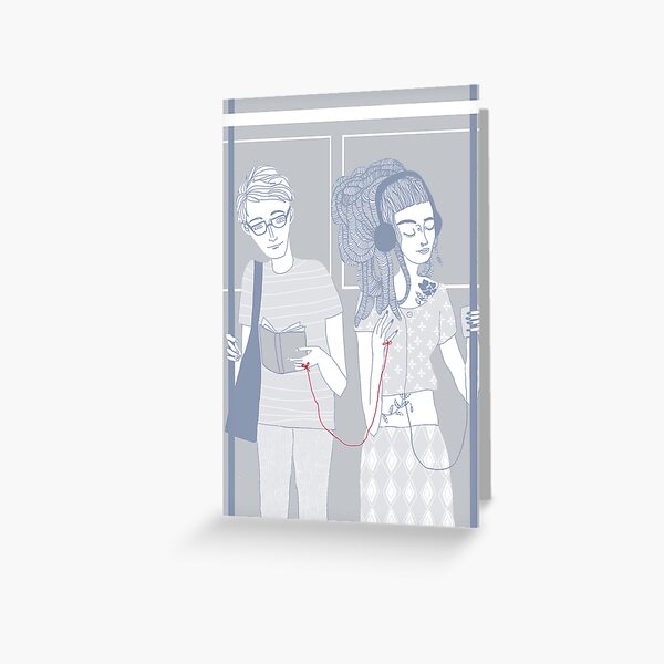 il filo rosso Greeting Card