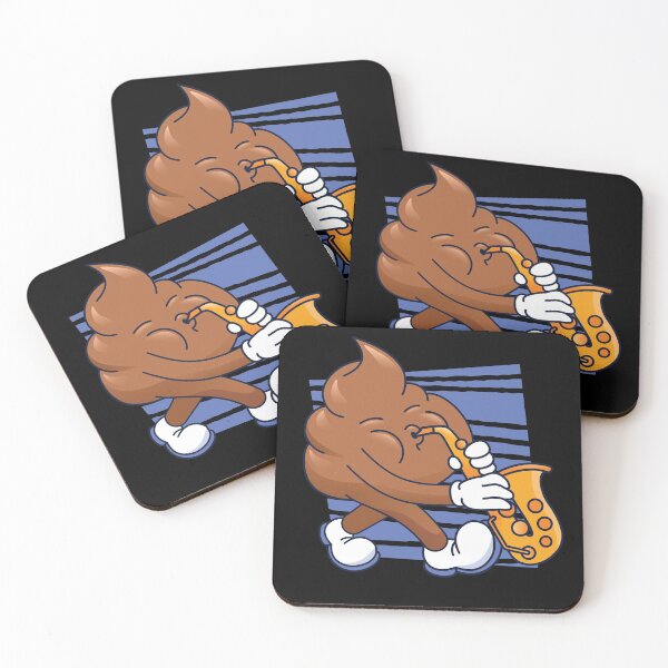 Item preview, Saxophone playing poop - Funny gift idea designed and sold by Watersolution.