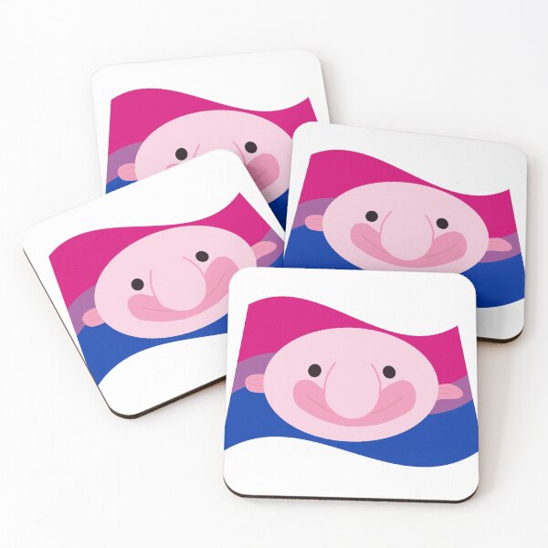 Item preview, Cute Bisexual Pride Blobfish designed and sold by TayTayD.