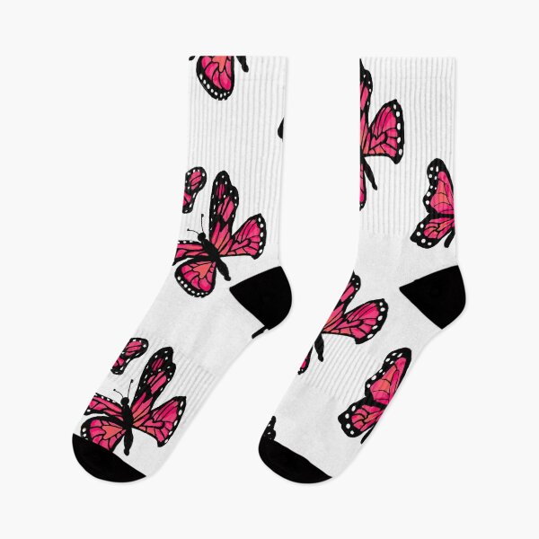 Item preview, Pink Monarch Butterflies designed and sold by KatharineArt.